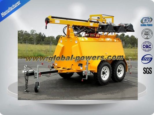 الصين برج إضاءة متنقل للطوارئ للبناء بتردد 50 هرتز، تشغيل مستمر لمدة 8 ساعات المزود