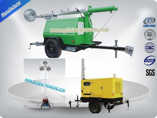 الصين برج إضاءة متنقل، أبراج إضاءة محمولة مع ألواح شمسية بقدرة 750 واط المزود