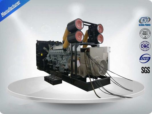 الصين 1800kw / 2250kva ميتسوبيشي اليابان المفتوحة مولدات الديزل مع ستامفورد المولد ، المياه المبردة ثلاثة المرحلة المزود