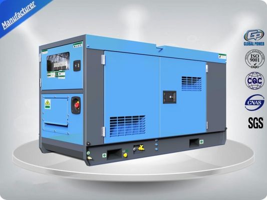 30KVA الصامت 2mm في سميكة الستارة مجموعة مولدات الديزل مدعوم من ايسوزو / محرك الديزل LOVOL المزود