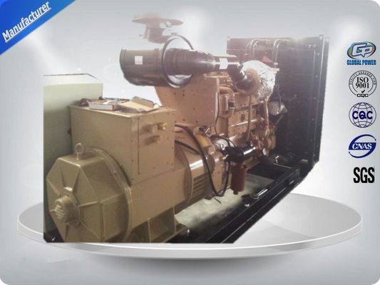 مجموعة مولدات بحرية 4 أسلاك بقدرة 40 كيلو واط - 176 كيلو واط مع تشغيل كهربائي DC24V المزود