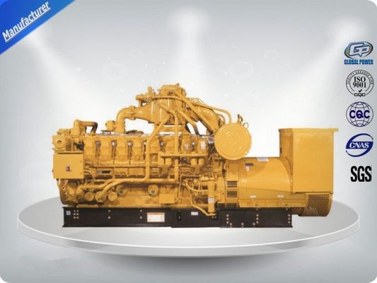 مجموعة مولد غاز معتمدة من قبل CE / ISO 100KW مع Stamford / Meecalt Alternator المزود