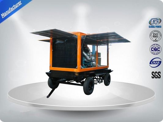 الخيالة 900Kva 3 المرحلة مقطورة مولدات الديزل عازلة للصوت ثمانية - سلندر المزود