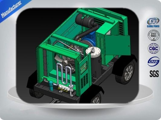 ضاغط الهواء الكهربائي بدون زيت - صديقة للبيئة مع دوران محرك مباشر المزود