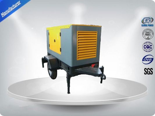 الخيالة CE / ISO 3 المرحلة مقطورة مولدات الديزل عازلة للصوت ستة سلندر المزود