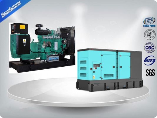 ثلاثة المرحلة الصامت مولدات الديزل 300kw / 375kva هيكل مدمج، سهلة التركيب المزود