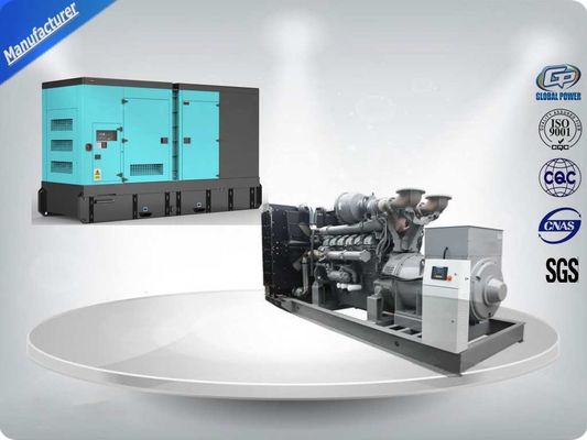 50HZ 160KW / 200kva صامت بيركنز مولدات الديزل، المياه المبردة مولدات الديزل المزود