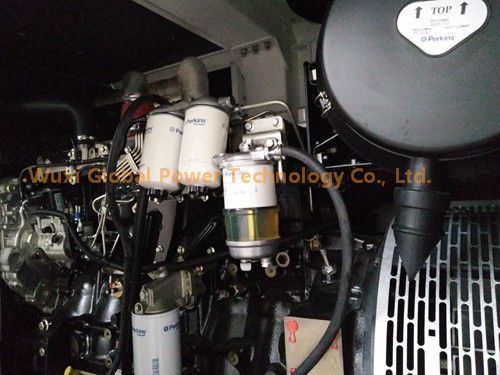 مجموعة مولدات ديزل صامتة بيركنز 455 KVA Global Power EU III 1500 دورة في الدقيقة المزود