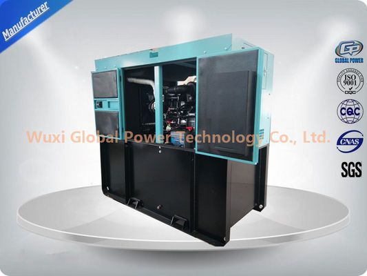 مجموعة مولدات ديزل عازلة للصوت بقدرة 36 كيلو واط (نوع فائق الهدوء) تعمل بمحرك بيركنز المزود