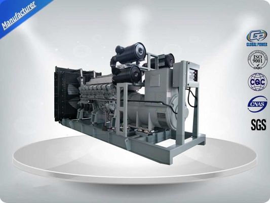 مجموعة مولدات ديزل ميتسوبيشي 1200 كيلو واط 1500 كيلو فولت أمبير 50 هرتز مع مولد ستامفورد IP23 400/230 فولت ثلاثي الأطوار المزود
